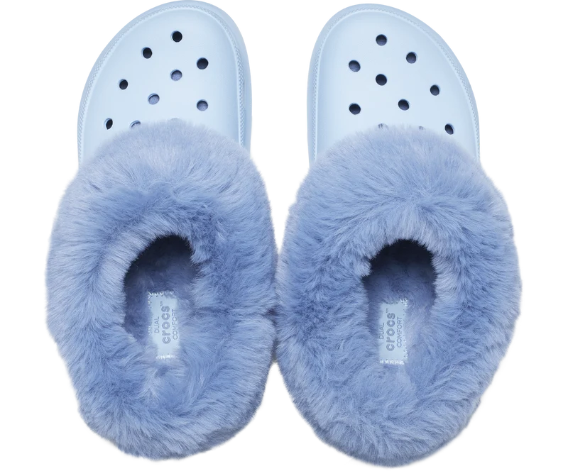 Crocs Unisex Furever Crush Clog – Blauer Calcit