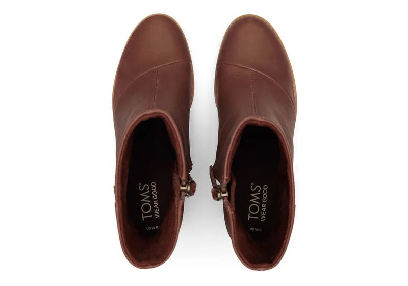 TOMS Evelyn Stiefeletten für Damen – Kastanienbraun