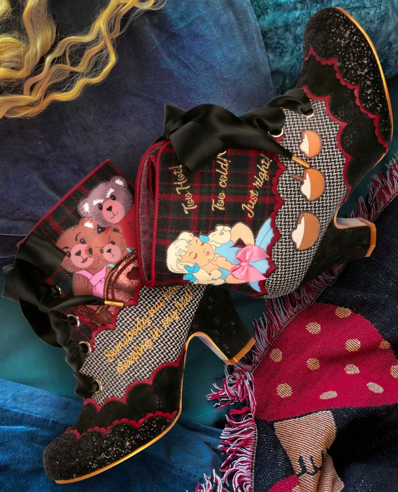 Irregular Choice New Roomie Stiefeletten für Damen – Schwarz