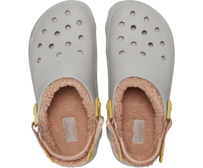 Crocs Unisex Classic All-Terrain Lined Clog - Elefant