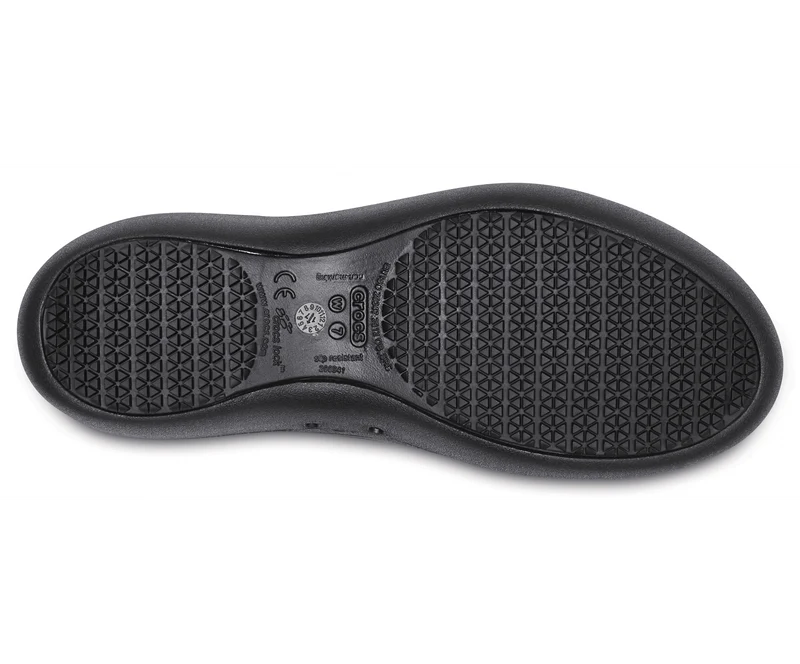 Crocs Unisex At Work Flat – Schwarz
