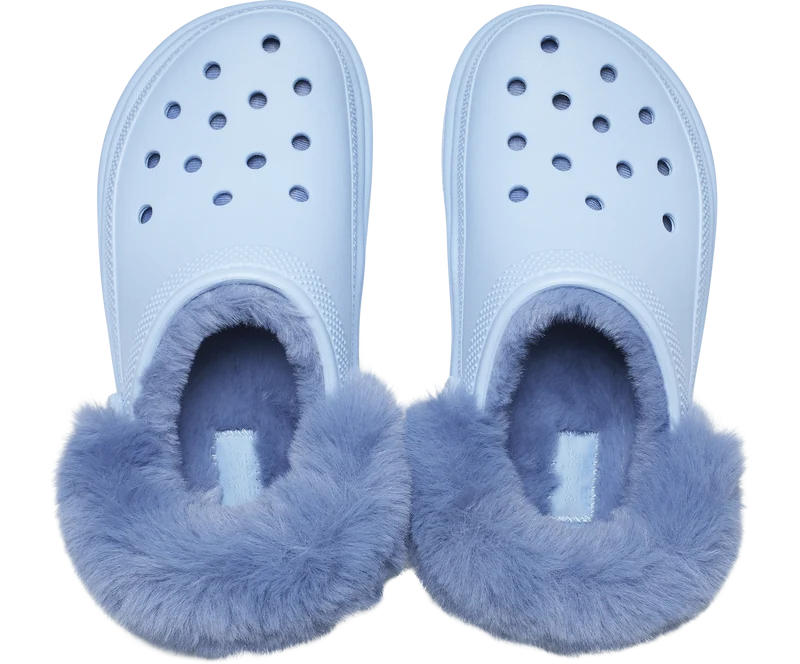 Crocs Unisex Classic Stomp Lined Clog - Blauer Kalzit