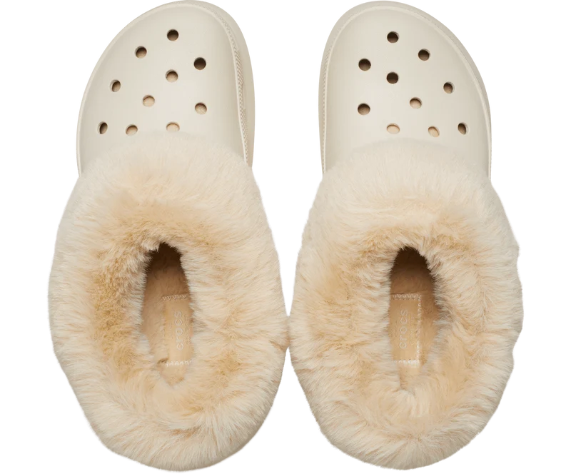 Crocs Unisex Furever Crush Clog – Knochen