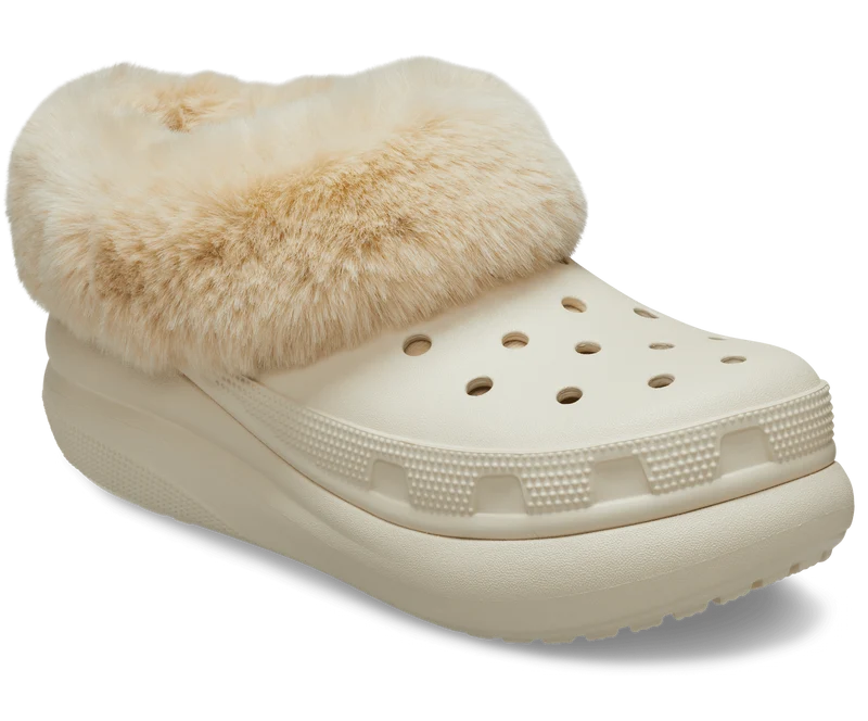 Crocs Unisex Furever Crush Clog – Knochen