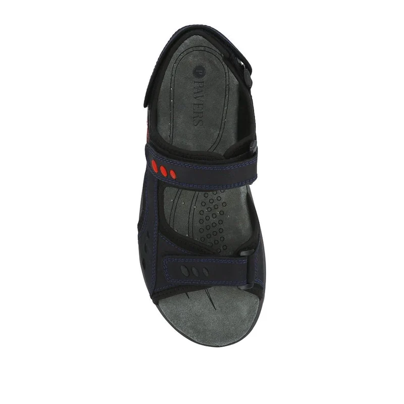 Grip-Soled Touch-Fasten Sandals - DDIN41014 / 327 268 - Navy