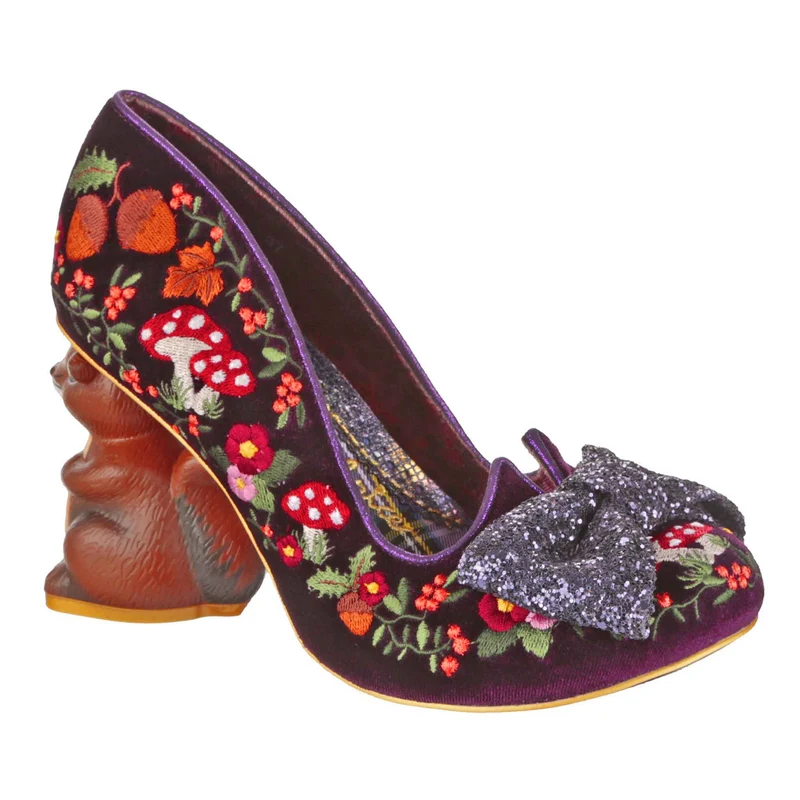 Irregular Choice Damen Forest Forager High Heels – Lila