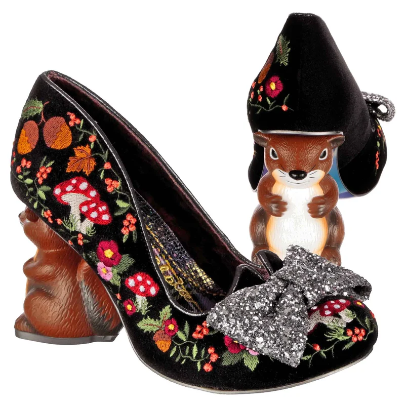 Irregular Choice Damen Forest Forager High Heels - Schwarz
