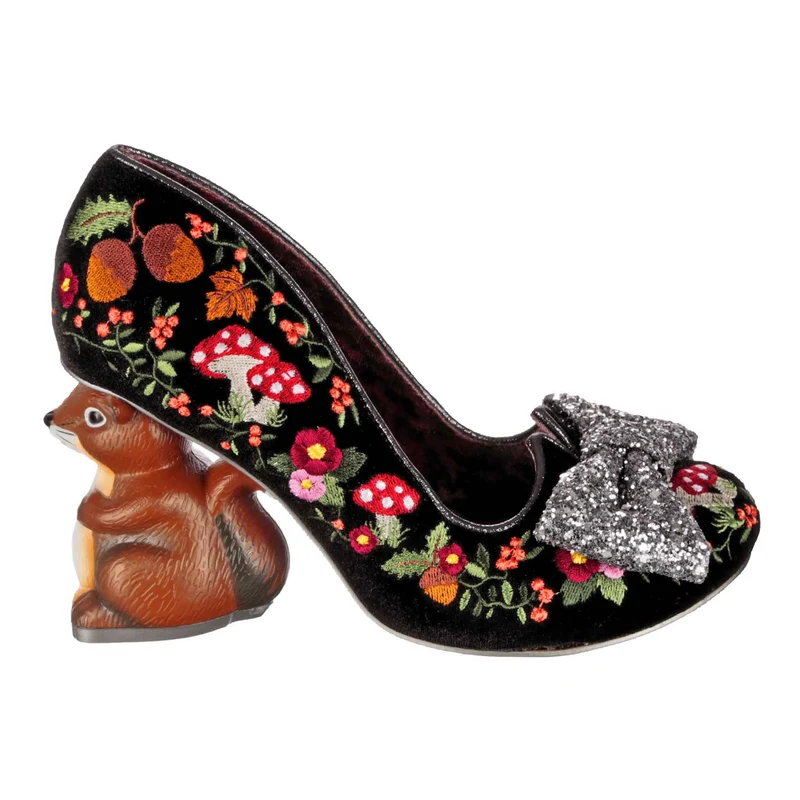 Irregular Choice Damen Forest Forager High Heels - Schwarz