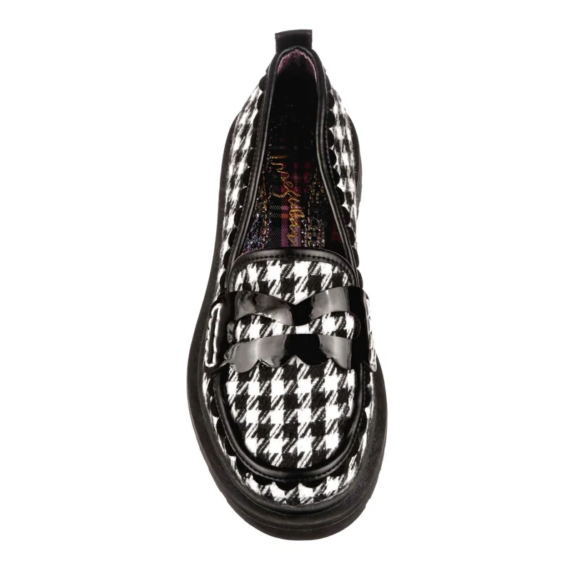 Irregular Choice Damen Old Dawg Loafer - Schwarz