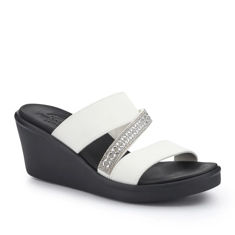 Rumble On Wedge-Heeled Mules - SKE41070 / 327 372