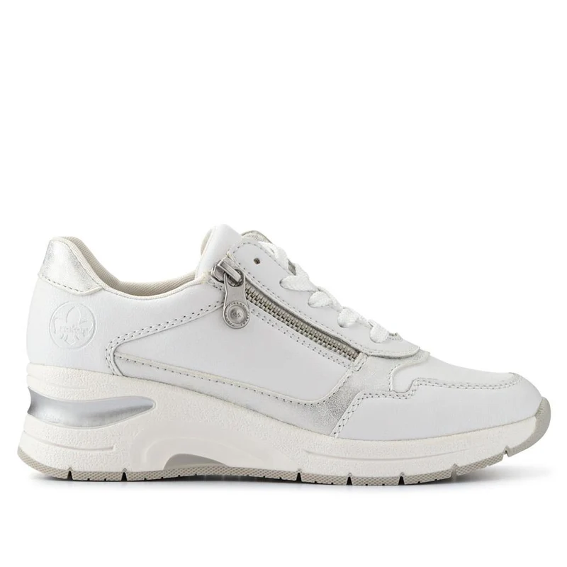 Leather Dual-Fastening Trainers - RKR41519 / 326 839 - White