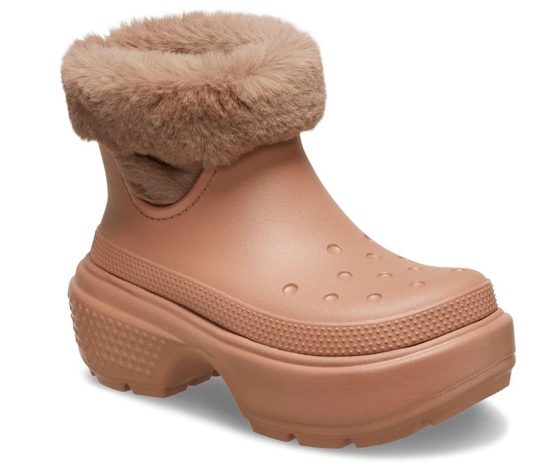 Crocs Unisex Stomp gefütterter Stiefel – Kork