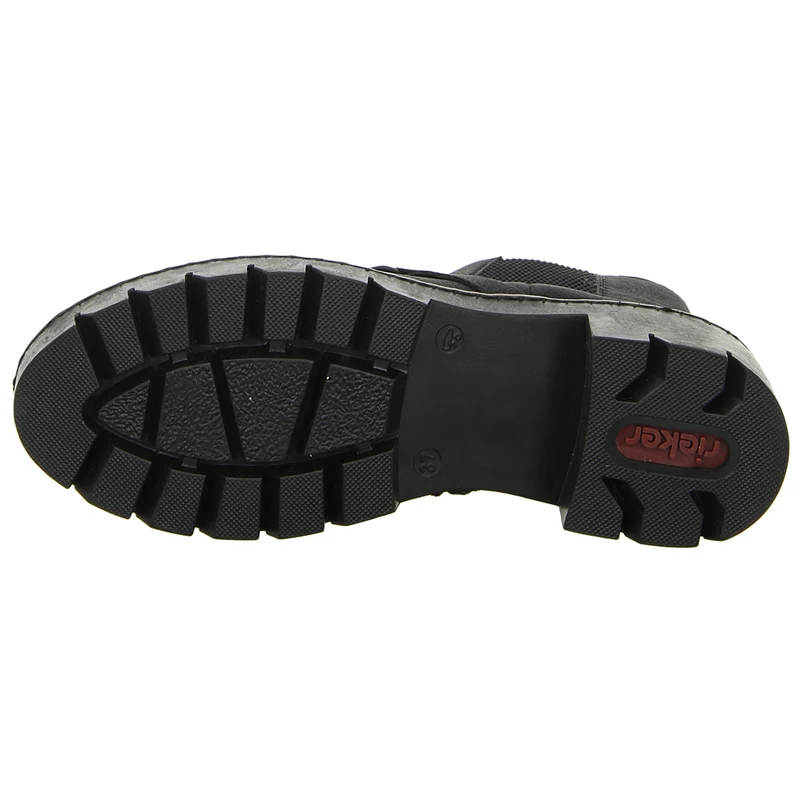 Rieker Schlupf-/Reißverschlußstiefelette Warmfutter bis 35mm Absatz (casual)