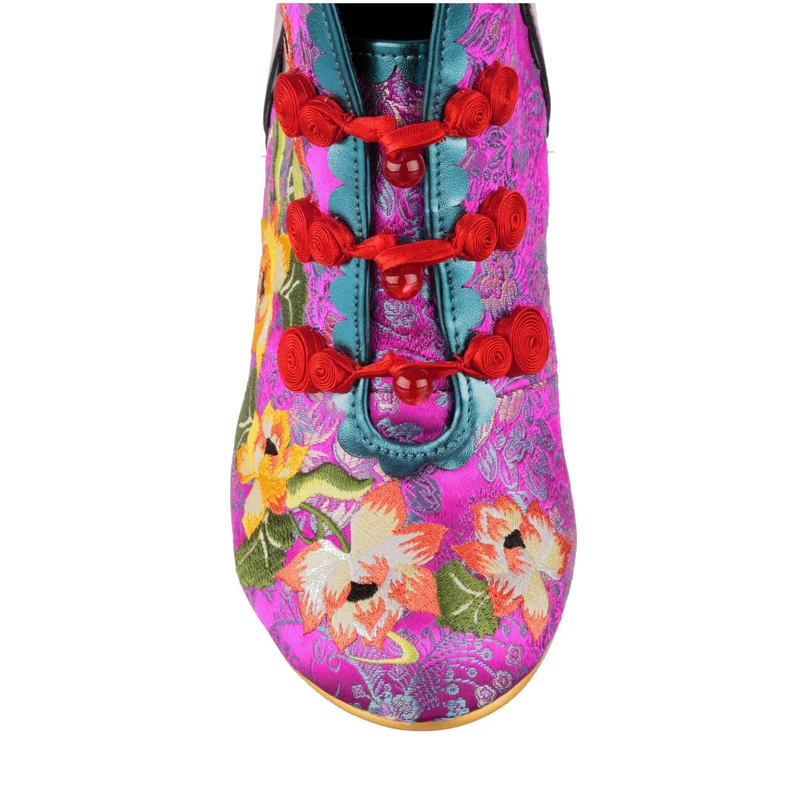 Irregular Choice Lotus Eater High Heels für Damen - Fuchsia