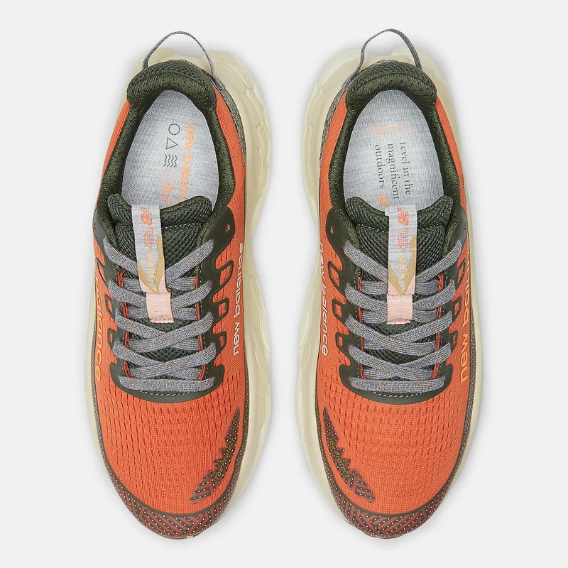 New Balance Herren Fresh Foam X More Trail v3 Trainer – Cayenne / Kombu