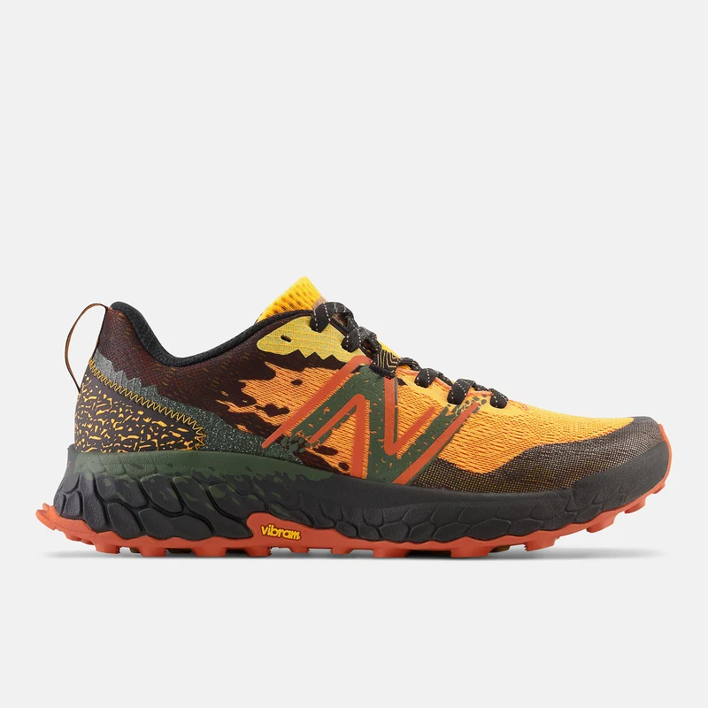 New Balance Herren Fresh Foam X Hierro v7 Trainer – Marigold / Schwarz