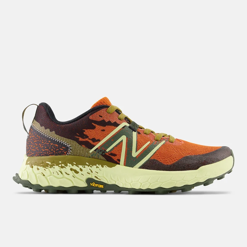 New Balance Herren Fresh Foam X Hierro v7 Trainer – Orange / Oliv