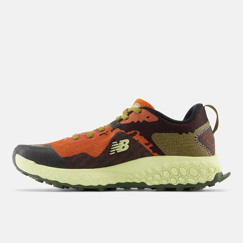 New Balance Herren Fresh Foam X Hierro v7 Trainer – Orange / Oliv