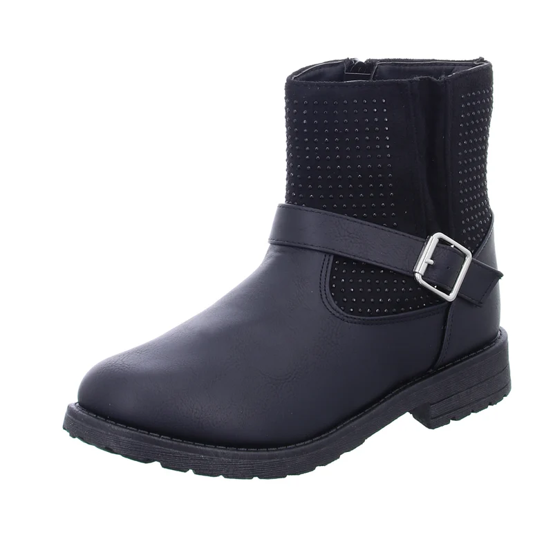 girlZ onlY Schlupf-/Klettstiefelette Warmfutter