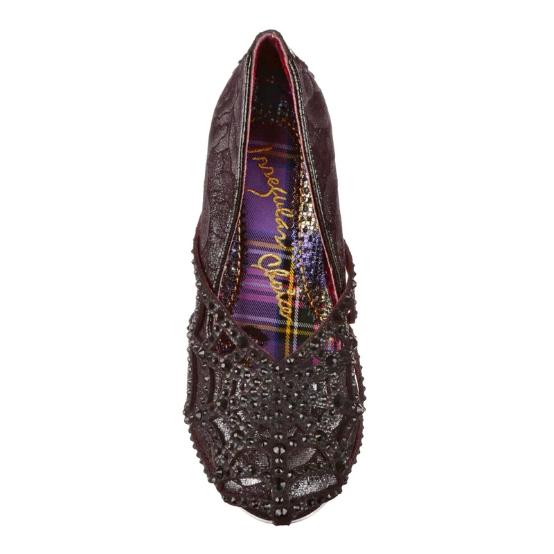 Irregular Choice Damen Halloween Dead Ringer High Heel - Schwarz