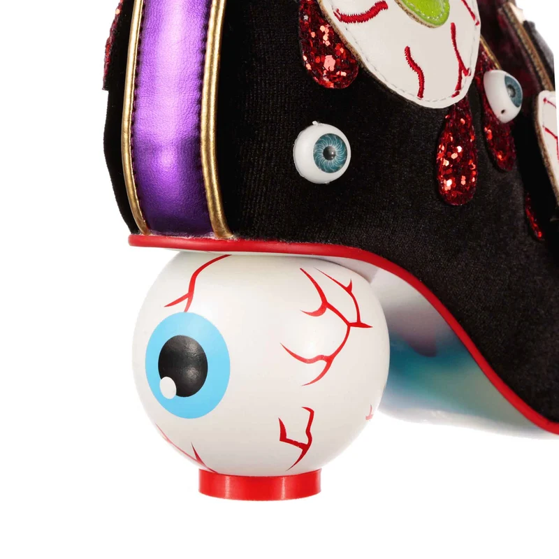 Irregular Choice Damen Halloween Check Me Out High Heel - Schwarz