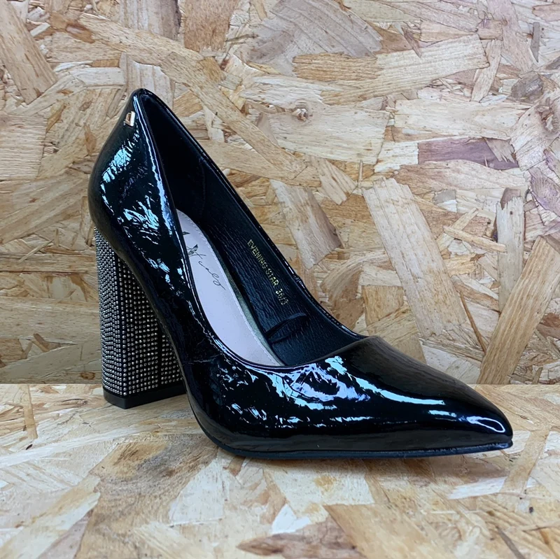 Una Healy Damen Evening Star High Heel - Schwarz