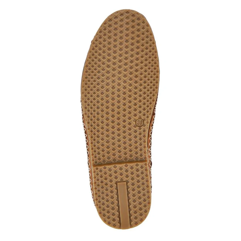 Leather Lace-Up Shoes - METIN41012 / 327 302 - Tan
