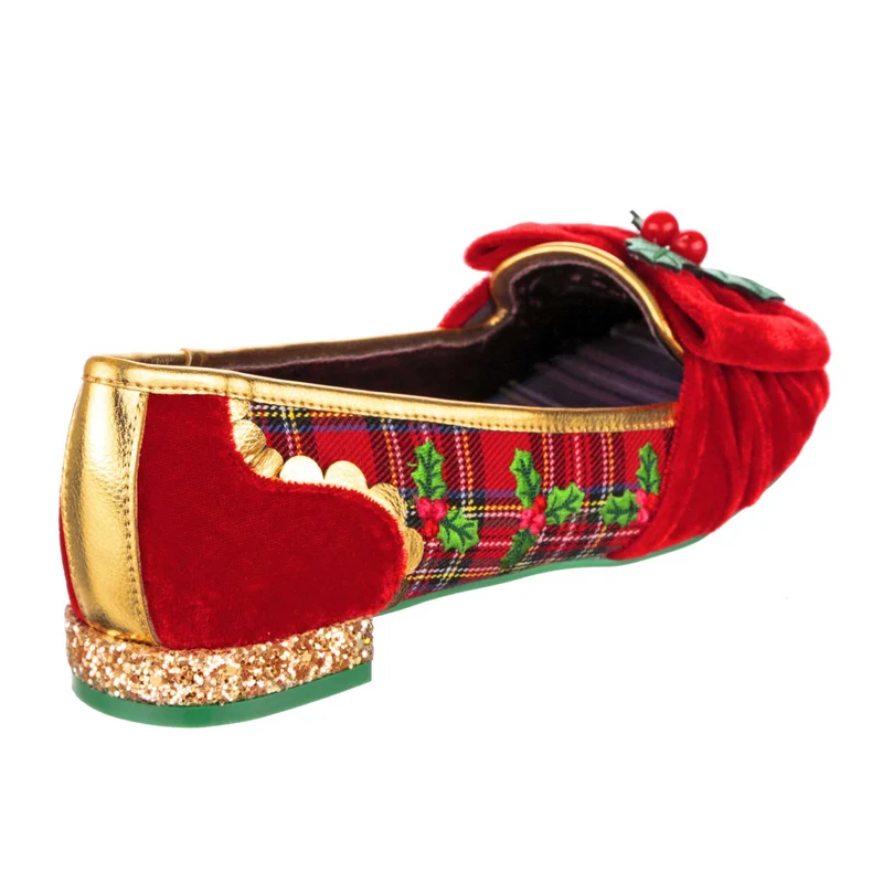 Irregular Choice Damen Hello Holly Flats - Rot