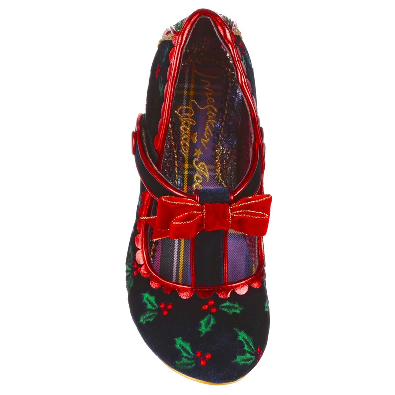 Irregular Choice Damen Perfect Parcel High Heel – Marineblau
