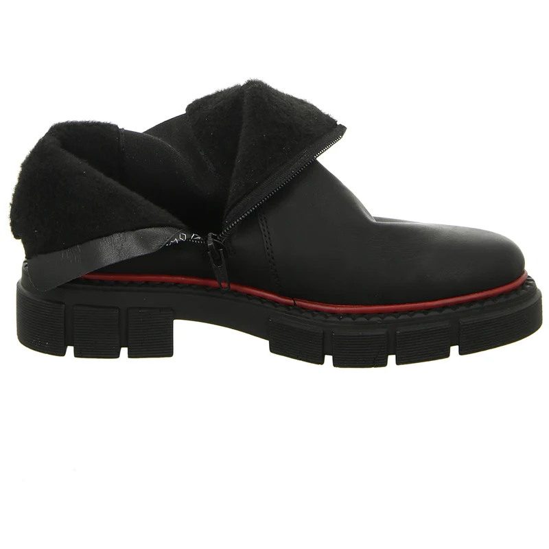 Rieker Schlupf-/Reißverschlußstiefelette Warmfutter bis 35mm Absatz (casual)
