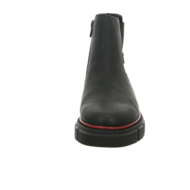 Rieker Schlupf-/Reißverschlußstiefelette Warmfutter bis 35mm Absatz (casual)
