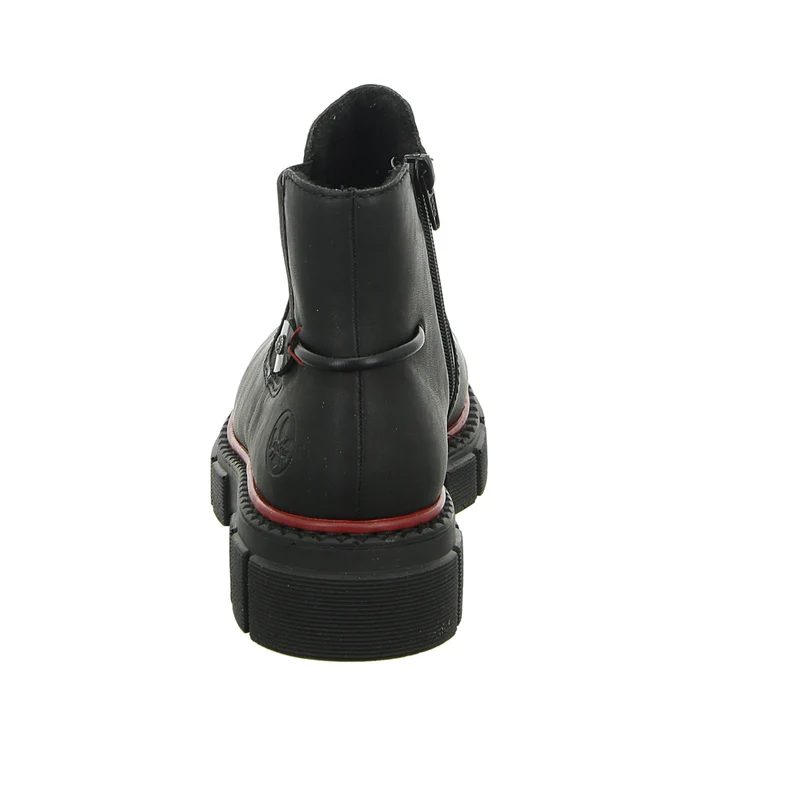 Rieker Schlupf-/Reißverschlußstiefelette Warmfutter bis 35mm Absatz (casual)