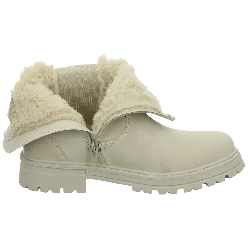 girlZ onlY Schlupf-/Klettstiefelette Warmfutter
