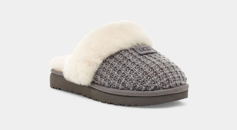UGG Gemütliche Damen-Hausschuhe – Anthrazit