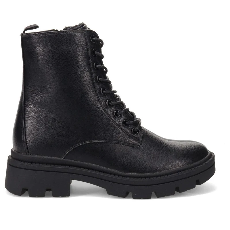 Lace-Up Chunky Boots - BELWBINS40199 / 326 311 - Black