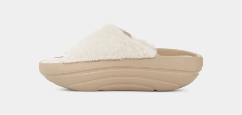 UGG Womens FoamO Plush Slide - Senfsamen