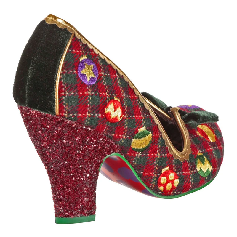 Irregular Choice Damen Bauble Boo High Heel - Rot