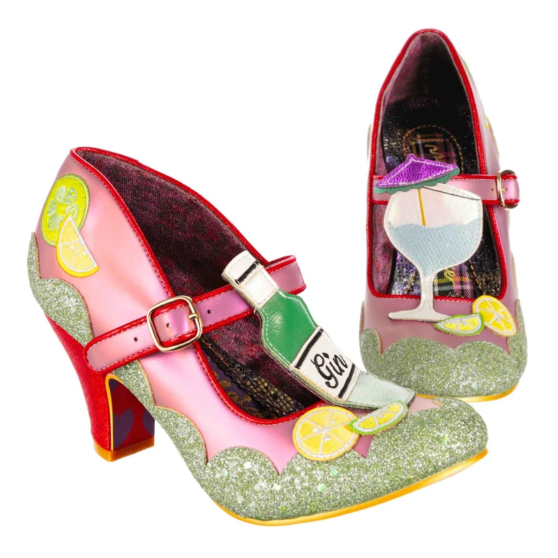 Irregular Choice Damen G bis T High Heel – Rosa