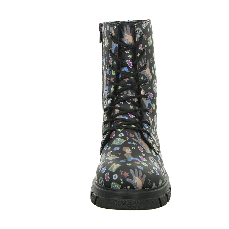 Rieker Schnürstiefelette Warmfutter bis 35mm Absatz (casual)