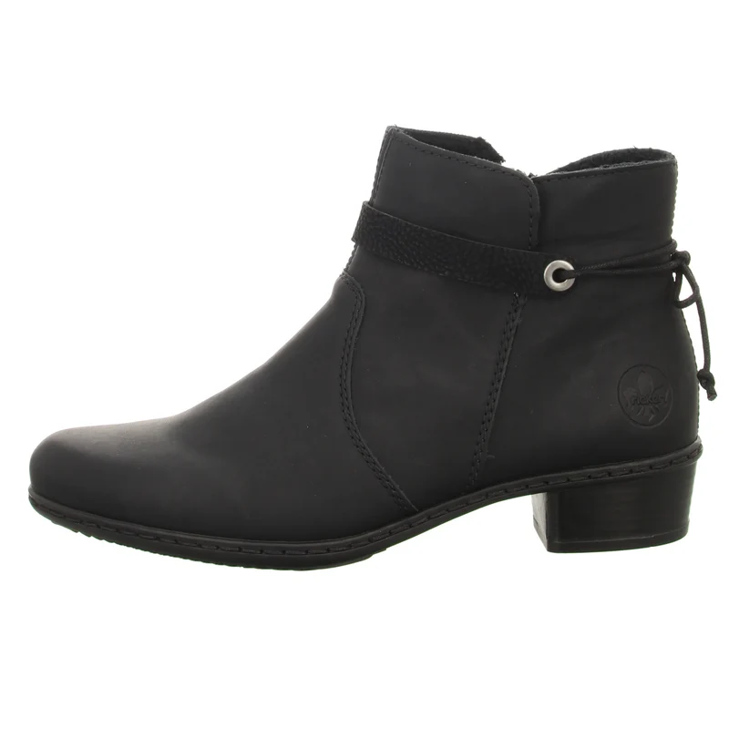Rieker Schlupf-/Reißverschlußstiefelette Warmfutter ab 35mm Absatz