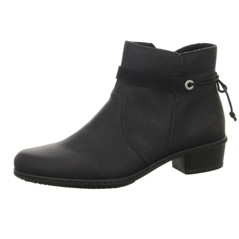 Rieker Schlupf-/Reißverschlußstiefelette Warmfutter ab 35mm Absatz