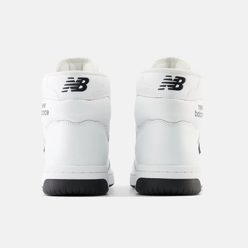New Balance Basketball-Mode-High-Top-Turnschuhe für Herren – Weiß/Schwarz