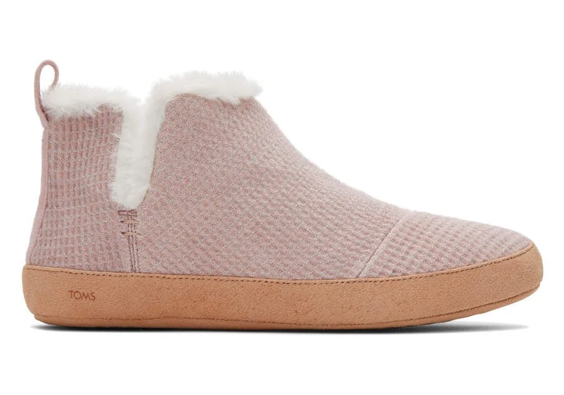 TOMS Lola-Hausschuhe für Damen – Pink Metallic