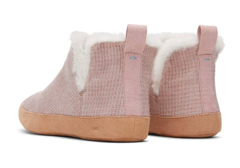 TOMS Lola-Hausschuhe für Damen – Pink Metallic