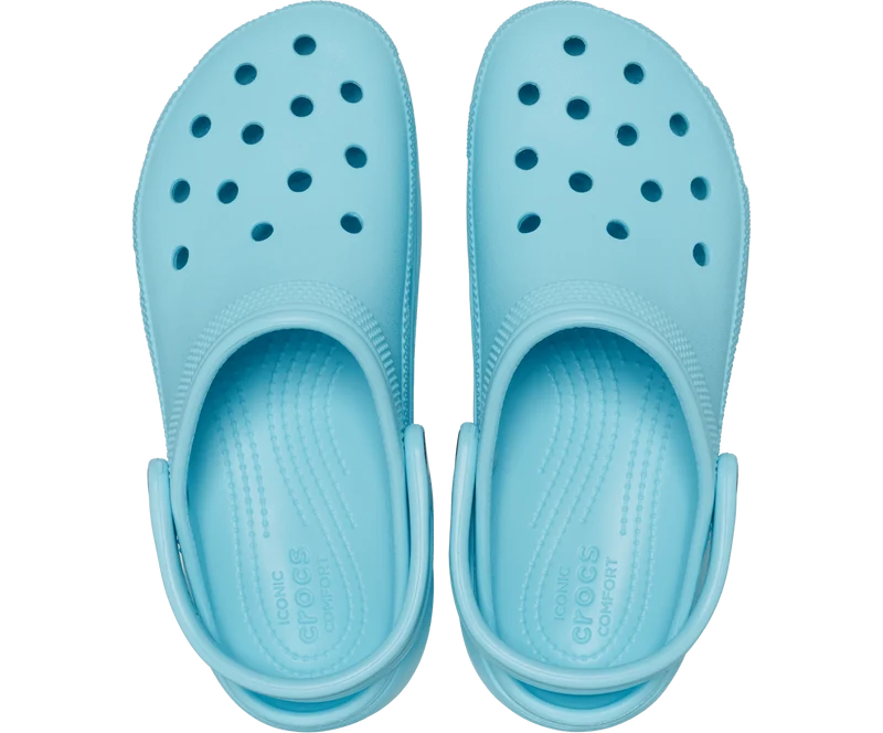 Crocs Klassischer Unisex-Plateau-Clog – Arktis