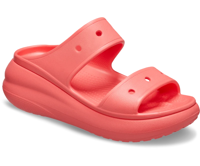 Crocs Unisex Classic Crush Sandale – Neon-Wassermelone