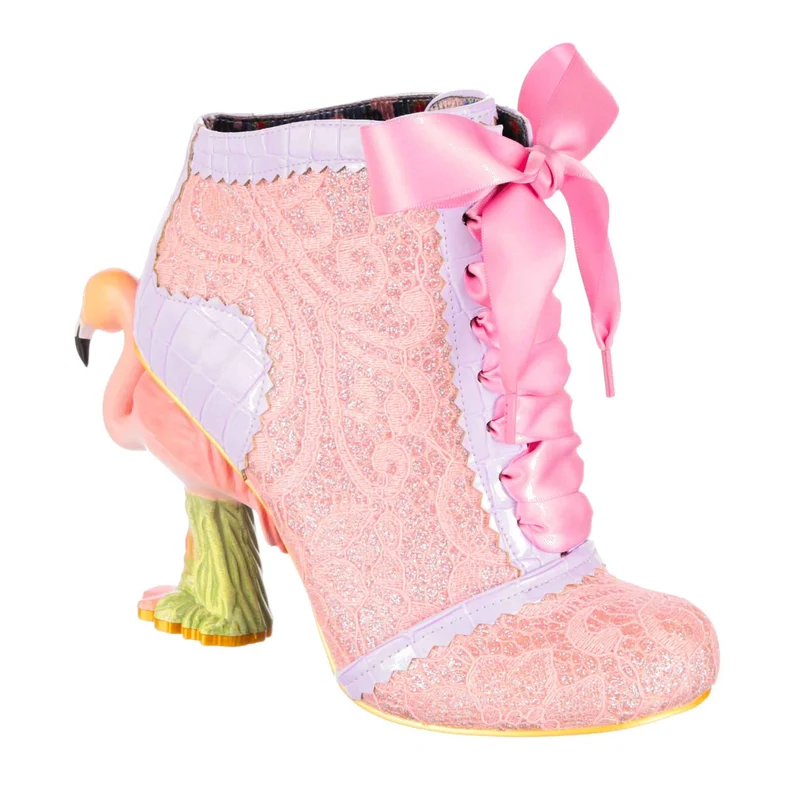 Irregular Choice Damen Roseus High Heel - Blassrosa