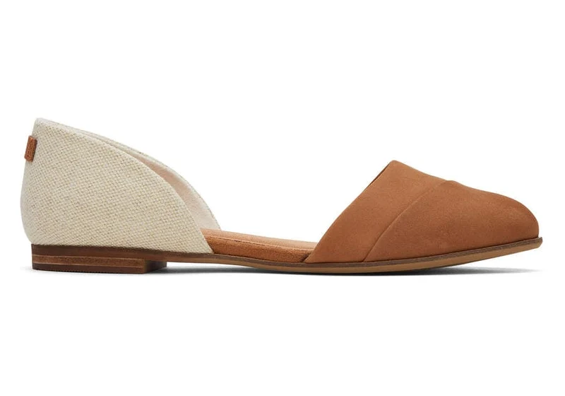 TOMS Juttidorsay Flat für Damen – Brown Sugar