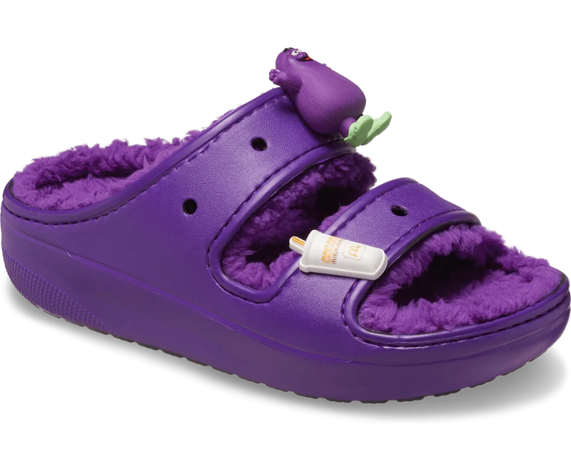 Crocs Unisex McDonalds Grimace Cozy Sandale