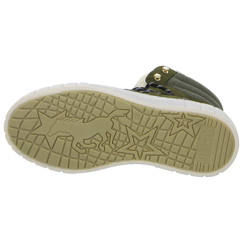 MUSTANG Schnürstiefelette Warmfutter bis 35mm Absatz (casual)
